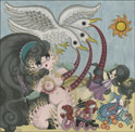Artwork by Junko Mizuno at Roq La Rue Gallery in Seattle