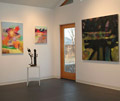 Interior view of Cardona-Hine Gallery, located in Truchas, New Mexico