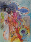 Artwork by Ray Brown on display at FIG Gallery in Santa Monica