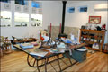 Interior view of True North Gallery located in South Hamilton, MA