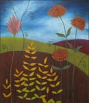 Artwork by Dawn Rentz represented by Blue Spiral 1 in Asheville, NC