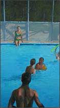 Artwork by Stanley Goldstein on display at George Billis Gallery in New York