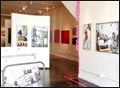 Interior view of Artspace Warehouse in Los Angeles