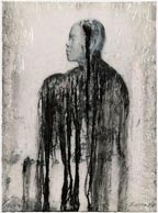 Artwork by Jaume Plensa on exhibition at Valerie Carberry Gallery in Chicago through January 20th