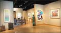 Interior view of Leslie Sacks Fine Art in Los Angeles