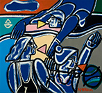 Artwork by America Martin at JoAnne Artman Gallery in Laguna Beach