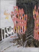 Artwork by Clayton Colvin on exhibit at Margaret Thatcher Projects in New York, March 27 - April 26, 2014