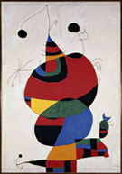 Artwork by Miro on exhibition at Seattle Art Museum, February 13 - May 26, 2014