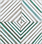 Artwork by Cordy Ryman on exhibition at Moran Lehman in New York, January 8 - Feb 7, 2015