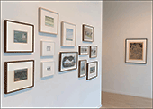 Artwork by various artists at The Drawing Roon in East Hampton, New York