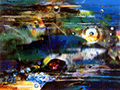Victor Wang art from Pinemoon gallery in Seattle
