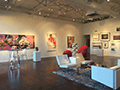 interior view of Wall gallery in Dallas TX