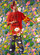 Artwork by Kehinde Wiley on exhibition at Seattle Art Museum in Seattle, February 11 - May 8, 2016