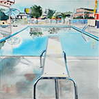 Artwork by Ed Ruscha at Kopeikin Gallery in Los Angeles, June 24 - August 19, 2017