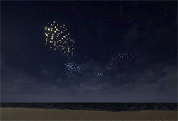 Drones Over Miami Franchise Freedon by Studio Drift December 6th Faena Hotel Miami Beach