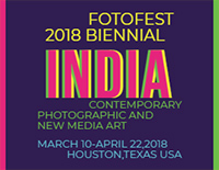 FotoFest 2018 Biennial in Houston, Texas, March 10 to April 22, 2018