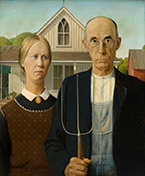 Artwork by Grant Wook on exhibition at Whitney Museum of American Art, March 2 - June 10, 2018
