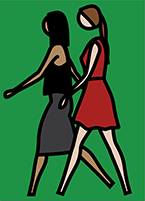 Artwork by Julian Opie on exhibition at Krakow Witkin Gallery in Boston, Sept 22, 2018 - November 3, 2018, 082818