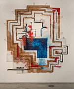 Artwork by Tomashi Jackson in group exhibition at Klowden Mann in Culver City, CA, July 13 - August 25, 2018, 071218