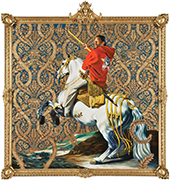 Artwork by Kehinde Wiley in 30 Americans on exhibition at Tucson Museum of Art, October 6 - January 13, 2019, 092418