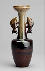 Ceramics by Miraku Kamei XV on exhibition at Pucker Gallery in Boston, Sept 22 - November 3, 2018, 090818