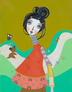 Artwork by Melissa Peck on exhibition at Bonner David Galleries in Scottsdale, Nov 16 - December 3, 2018, 110918