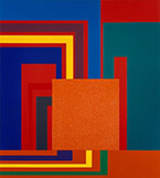 Artwork by Peter Halley on exhibition at Sperone Westwater in New York, Nov 2 - December 22, 2018, 102318