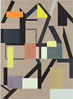 Artwork by Andrew Bick at Hales Gallery in London, 020119
