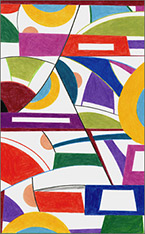 Artwork by Gary Petersen in Colored Pencil a group exhibition at McKenzie Fine Art in New York, Feb 20 - March 17, 2019, 022019