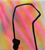 Artwork by Jennifer Lefort on exhibit at Mindy Solomon in Miami, April 20 - May 25, 2019, 051119