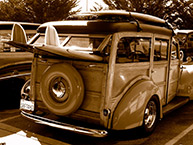 Photograph by Michael Verlangieri, Woody Surf Wagon, available from Zatista.com, 050719
