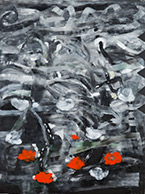 Artwork by Ross Bleckner on exhibition at Petzel Gallery in New York, April 24 - June 15, 2019, 042619