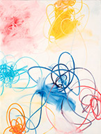 Artwork by Mark Sheinkman on exhibition at Lennon, Weinberg, Inc. in New York, April 5 - May 18, 2019, 041719
