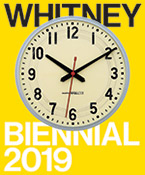 Graphic for the Whitney Biennial 2019 at the Whitney Museum of American Art in New York, May 17 - September 22, 2019, 051419