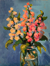 Flower painting by Al Gury available from Gallery C in Raleigh, North Carolina, 110323