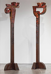 Sculture by Lee Kelly on exhibition at Elizabeth Leach Gallery in Portland, Oregon, March 7 - April 27, 2024, 040424