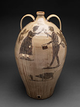 Pottery by unknown black potter on exhibition High Art Museum in Atlanta, GA, February 16 - May 12, 2024, 031124
