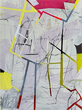 Audrey Tulimiero Welch painting in White Linen Night at Ellio Fine Art in Houston Texas August 1 to September 5 2026