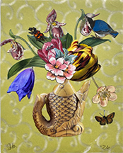 Jane Hammond collage multi-media painting in Summer Highlights at Berggruen Gallery in San Francisco California July 9 to August 27 2026