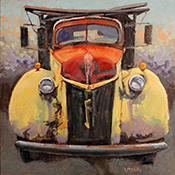 Lisette McClung painting in Road Trips exhibition at Archway Gallery in Houston Texas August 1 to September 3 2026