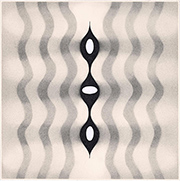 Pete Schulte drawing in Neither-Nor Stone or Not Not-a-Rock at McKenzie Fine Art in New York Sept 9 to October 25 2026