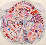 Artwork by Feodor Voronov on exhibition at Mark Moore Gallery in Culver City, through February 18th