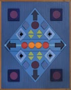 Artwork by George Ortman on exhibition at Algus Greenspon in New York, through February 25th