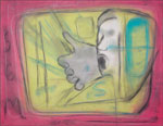 Artwork by James Fotopoulos on exhibition at Microscope Gallery in Brooklyn, through February 6th
