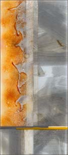 Artwork by Kari Minnick on display at Bullseye Gallery in Portland, through February 25th