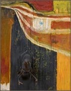 Artwork by Edward Kienhloz on exhibition at L.A. Louver in Venice, CA, through March 3rd