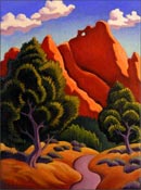 Print by Michael Baum, click to visit artist website