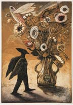 Prints by Thomas Wood on exhibition at Lisa Harris Gallery in Seattle, through February 26th