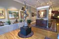 Interior view of the Highlands Art Gallery in Bernardsville, New Jersey