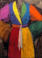 Artwork by Jim Dine on exhibition at Leslie Sacks Gallery in Santa Monica, CA, September 10 - Oct 22, 2016